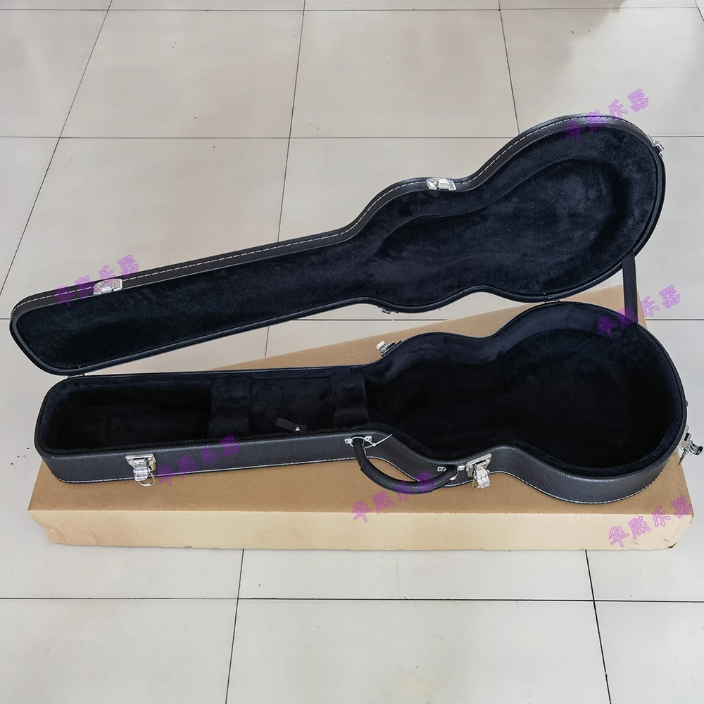 China factory direct sales,high quality guitar case for LP(Les Paul)electric guitar,moisture-proof and shock-proof,with lock