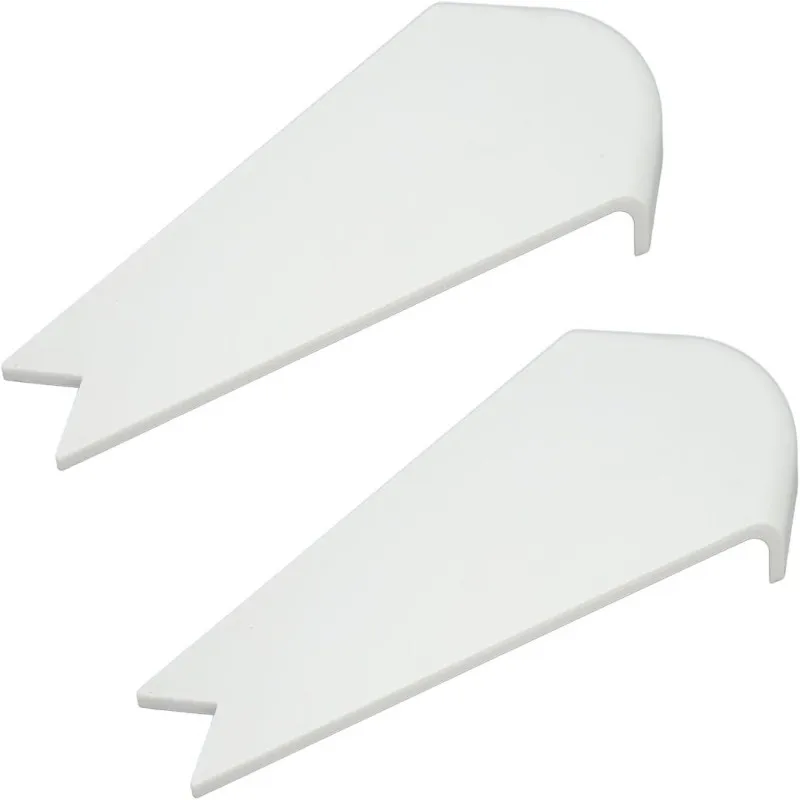 Tapa de cubierta de esquina deslizante para caravana y autocaravana, decorativa que no destiñe, resistente a impactos, ABS, cubierta de esquina deslizante para RV, 2 uds.