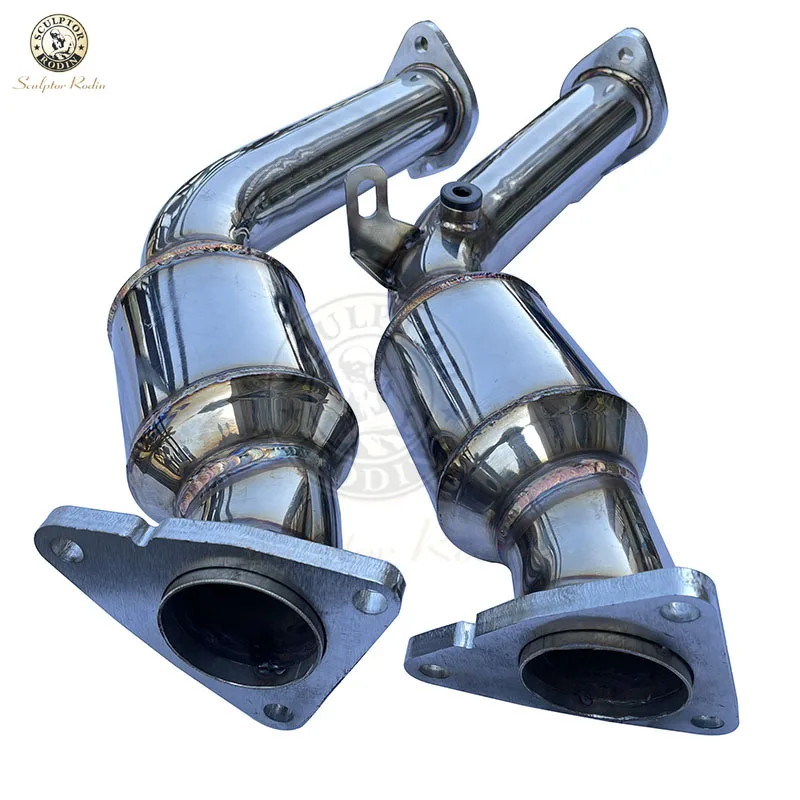 DOWNPIPE EXHAUST Ternary catalysis 200 molybdenum for NISS@N 03-06 350Z Z33/G35 V35 VQ35DE