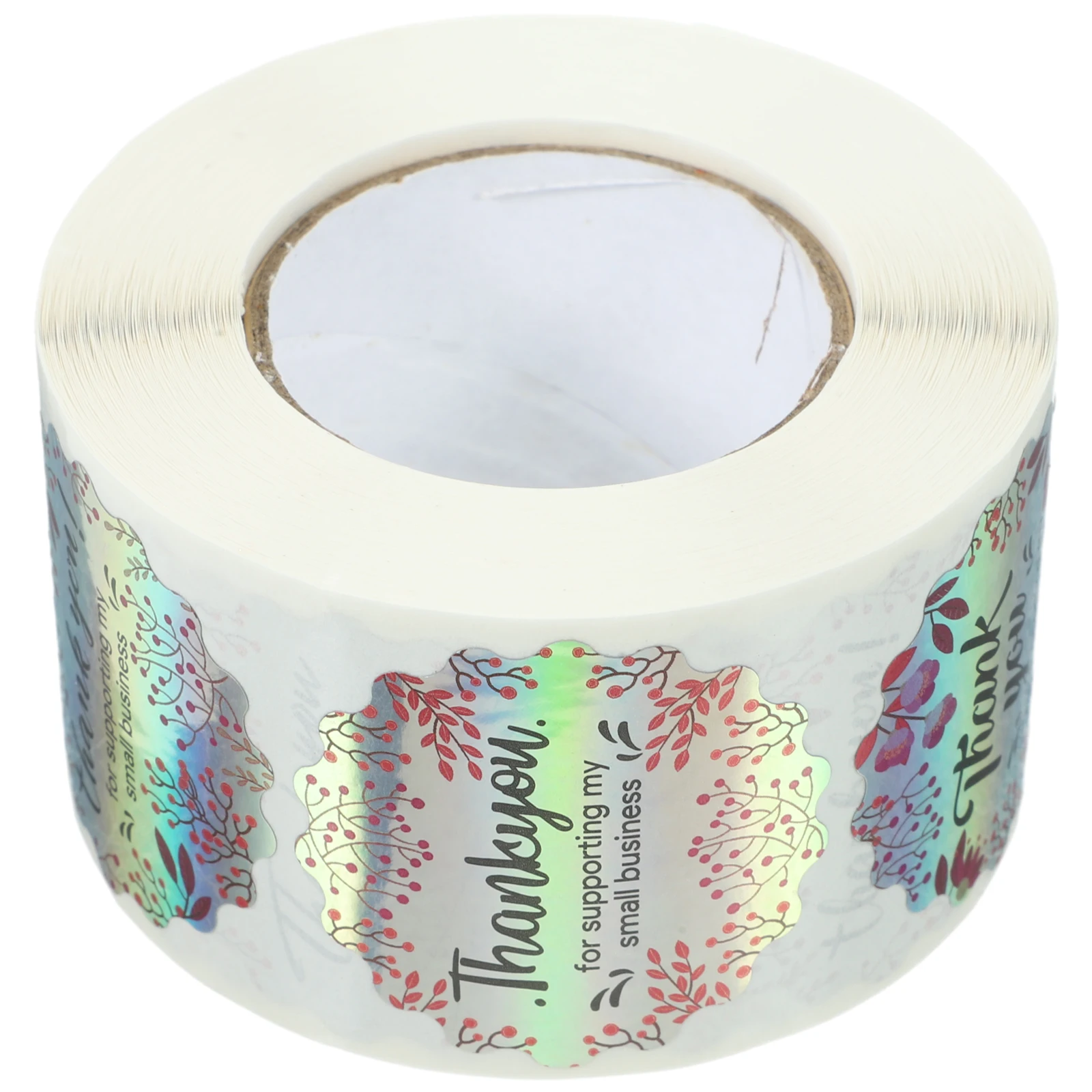 1pcs Rainbow Thank You Stickers 3 8cm Self Adhesive Sealing Labels for Gift Food Bag Packaging