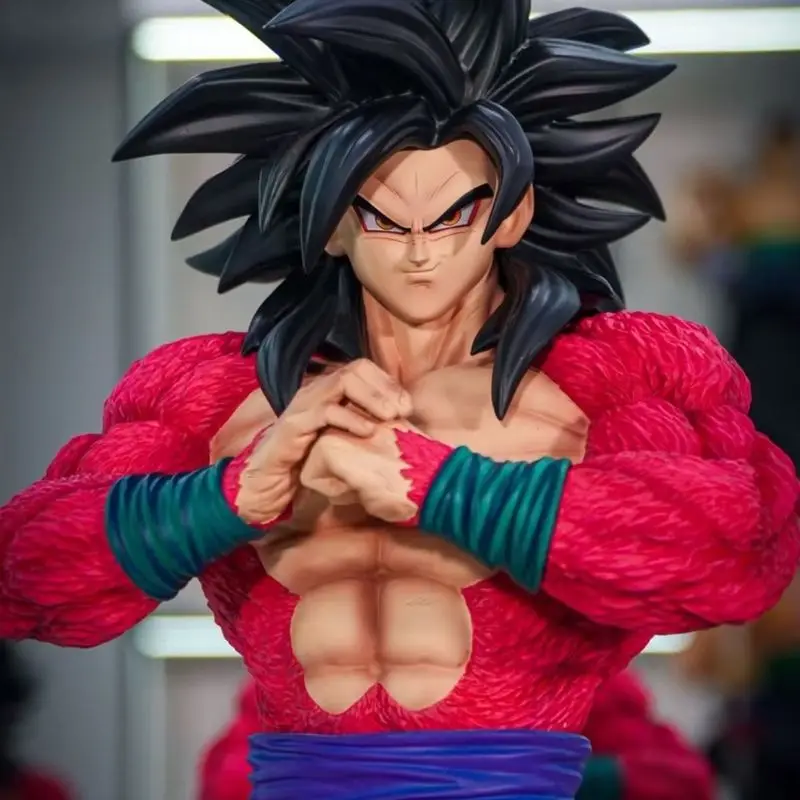53cm Statue Jt 2% Boxing Super Goku Gk Dragon Ball Super Saiyan Anime Model Ornament Trendy Play Boys Gift Collection Toys Dolls