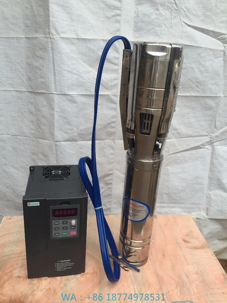 Bomba 20 Sistema de circulación de energía para caballos 20 litros por Detik 6 pulgadas Pozo profundo de alta presión Solar