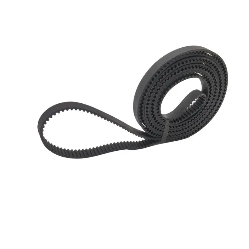 S2M 148 Synchronous Belt S2M-8 Closed-loop Rubber Timing Belts Width 10mm 5mm 8mm STD Black Timing Belt Length 148mm