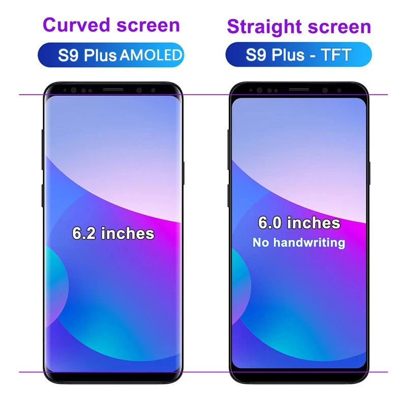 S9 Plus LCD For Samsung S9 Plus Display Touch Screen With Frame 6.2\