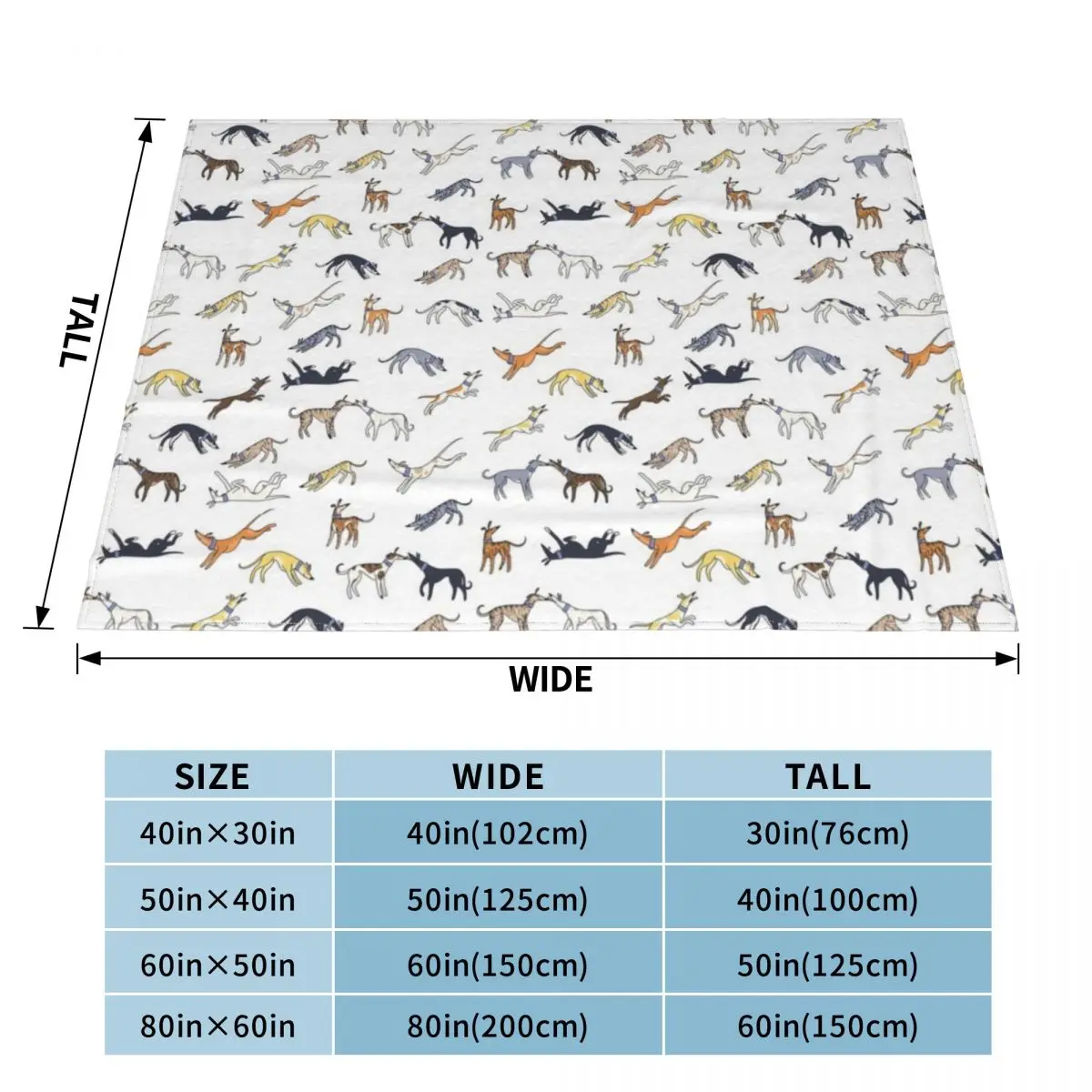 Picos e Cães Branco Lance Cobertor para Cama, Cobertores Decorativos, Cobertores Retro