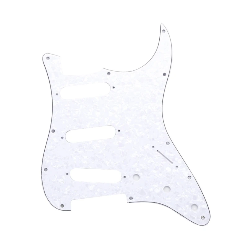 1Pc 3Ply S+S+S 11 Holes . Electric Guitar Pickguard Scratch Plate Pick Guards for US/Mexico Made Modern Guitar Parts