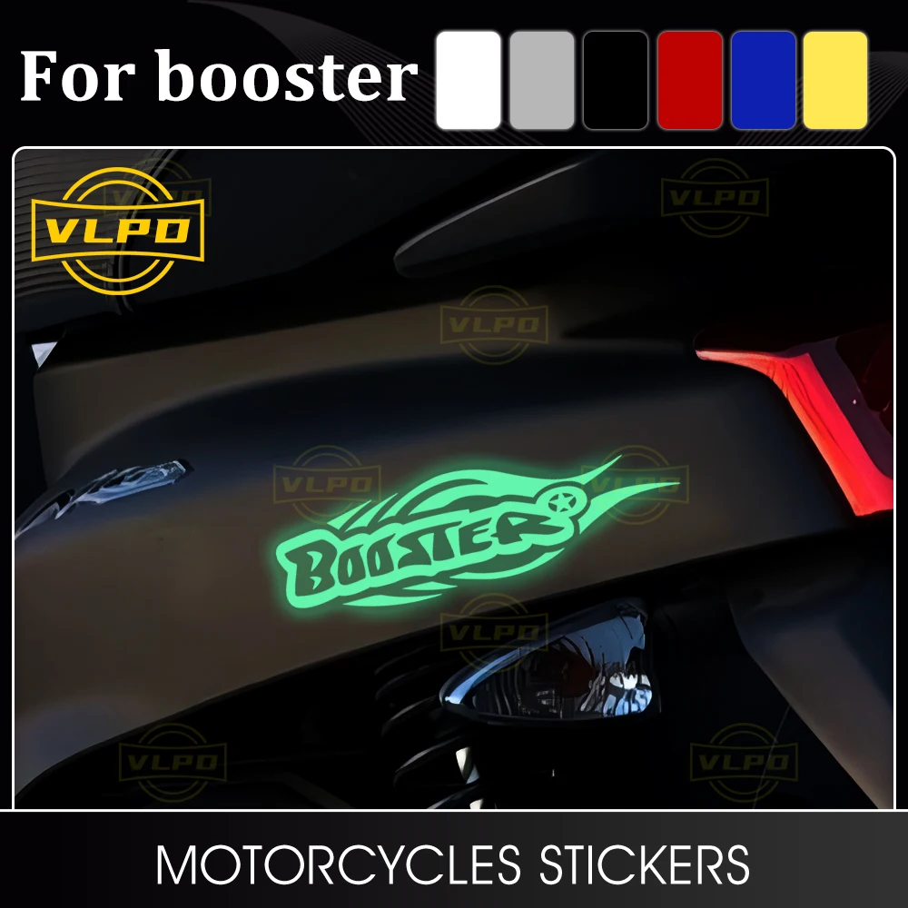 Motorcycle Glow Stickers Waterproof Decal for MBK Booster NG 50cc Rocket Spirit Track Naked Euro 2 Deezer Dark Dog Accessories