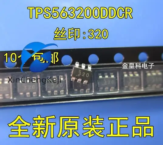 Оригинальный Новый TPS563200DDCR SOT23-6 4,5 V-16V вход 3A синхронный понижающий преобразователь, 20 шт.