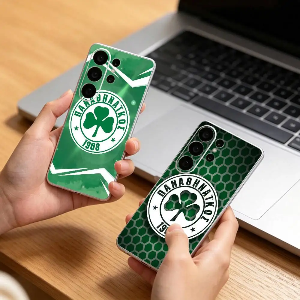 ART Panathinaikos Athens PA  Transparent phone Case For Samsung S25,24,21,22,21,20,10,S9Ultra,Plus,Fe,Lite