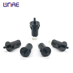 125-250V Momentary Reset Round Refrigerator Door Switch Cabinet Light Disinfection Cabinet Wardrobe Closed Press Button Switch
