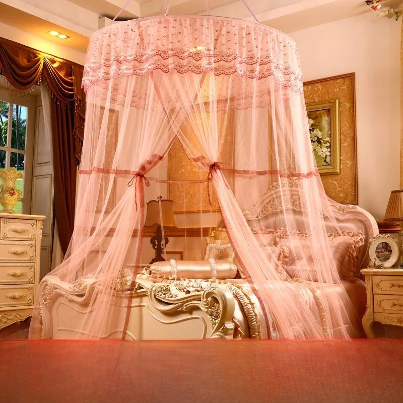 

Очень большая потолочная купольная москитная сетка 2222324252627 метров для кровати, для родителей и детей, от комаров, для семейного использования