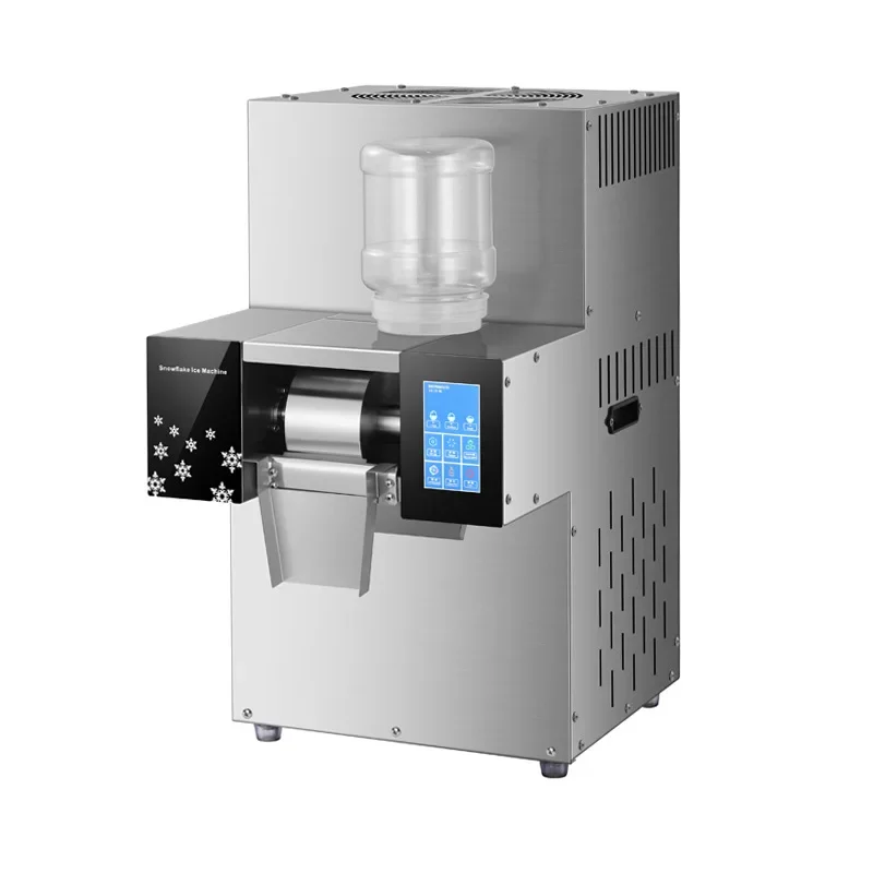 Touch screen snowflake ice machine, intelligent automatic snowflake ice machine
