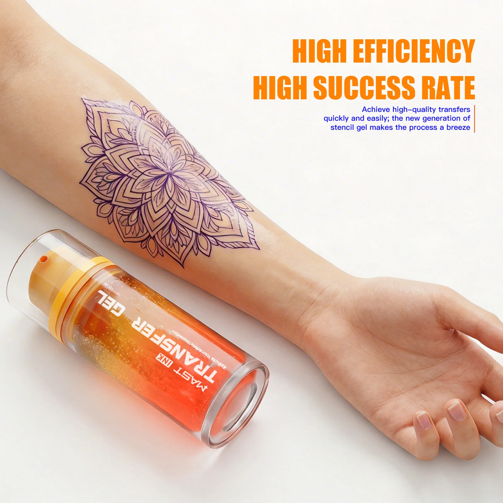 Mast Tattoo Transfer Gel Stencil Solution Clear Detail Long Lasting No Smudge Strong Adhesion for Tattoo Stencil Paper Supply
