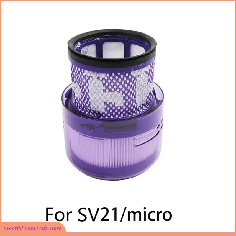 

AT59 Double Roller Brush+Switch Lock+SV21 Filter For Dyson SV21 MICRO Replace Vacuum Head Soft Roller Cleaner Head