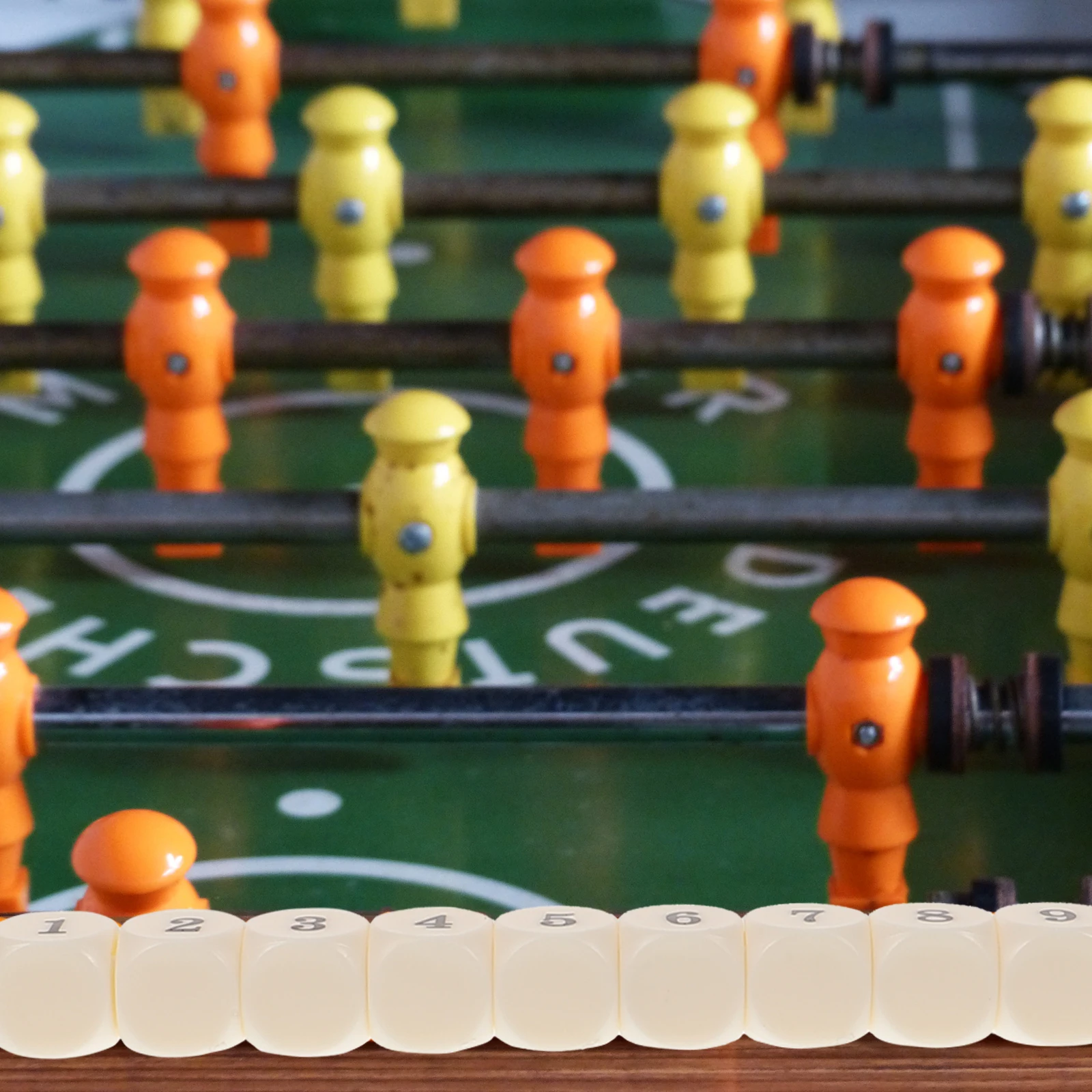 

2 Pcs Square Scorer Foosball Keeper Tabletop Bar Point Counter Puzzle Game Counters Accessories Rod Child