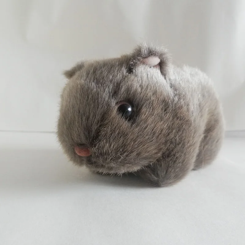 About 18cm Plush Toy Gray Mouse Hamster Soft Doll Baby Toy Boys And Girls Toys Birthday Xmas Gift h1299