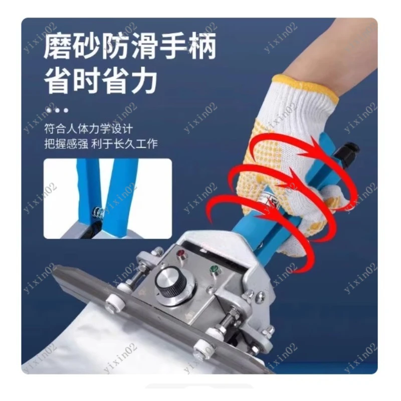 300mm Hand Pulse Sealing Machine Thermal Temperature Control Manual Bag Sealing Tool for Packaging