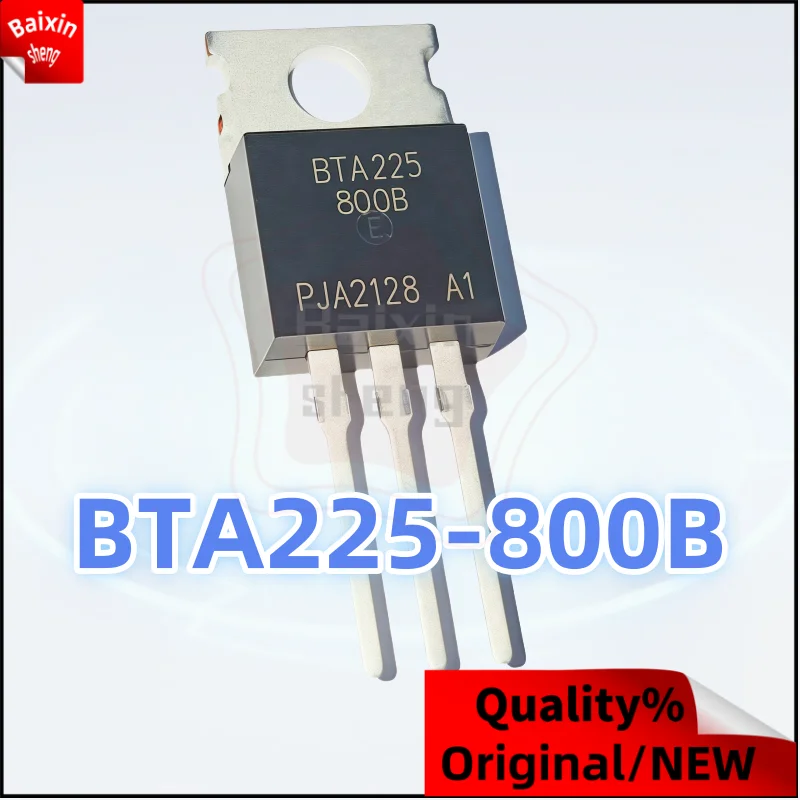 

10PCS Brand new quality BTA225-800B TO-220 BTA225 800B Bidirectional thyristor 25A 800V