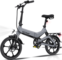 HITWAY BK2 City Electric Bike For Adult 250W Motor 36V7.8AH Battery Folding Electric Bicycle 16” Tire Urban Commuting E-Bike