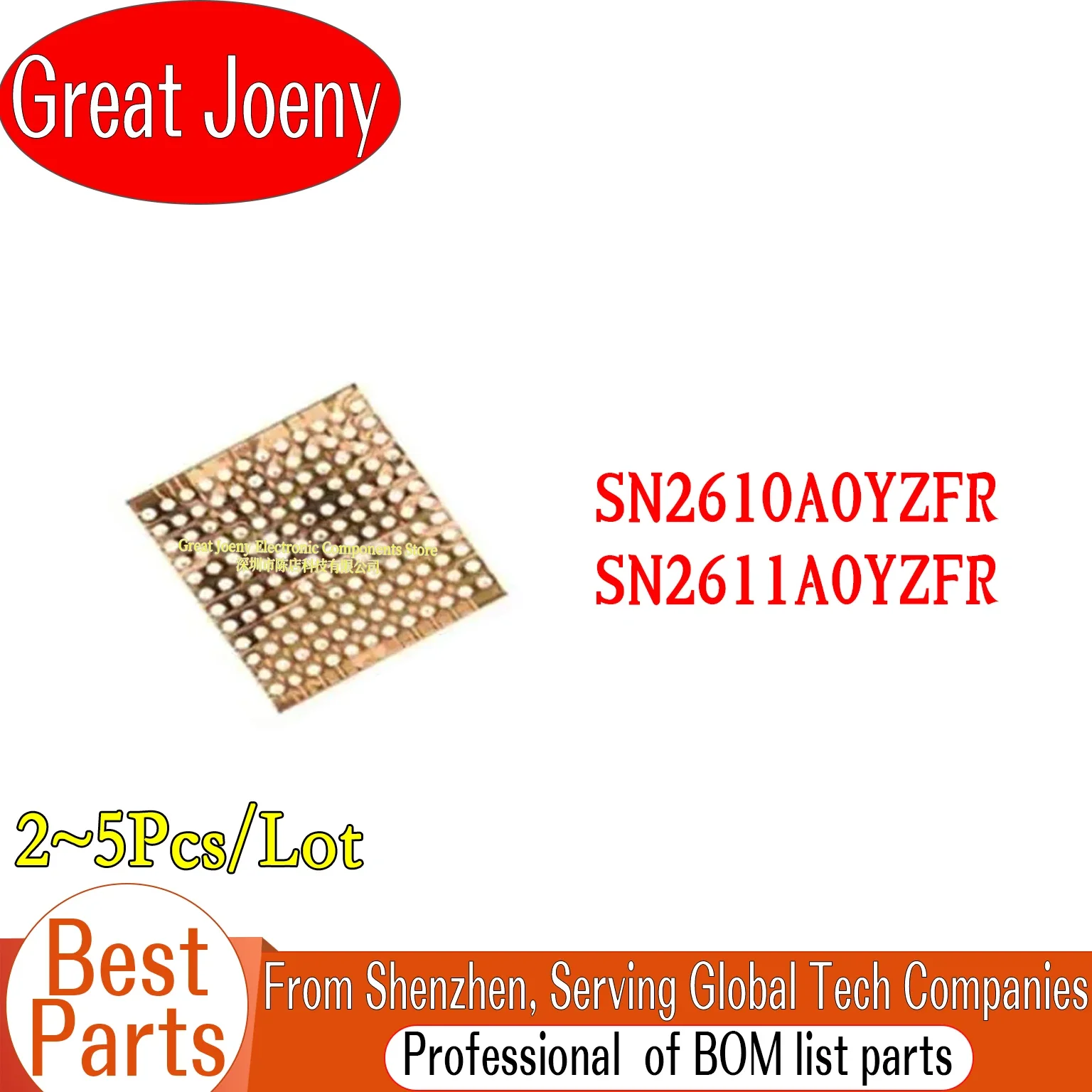 

(2-5piece) 100% New SN2610A0 SN2611A0 SN2610A0YZFR SN2611A0YZFR BGA Bulk Best Price