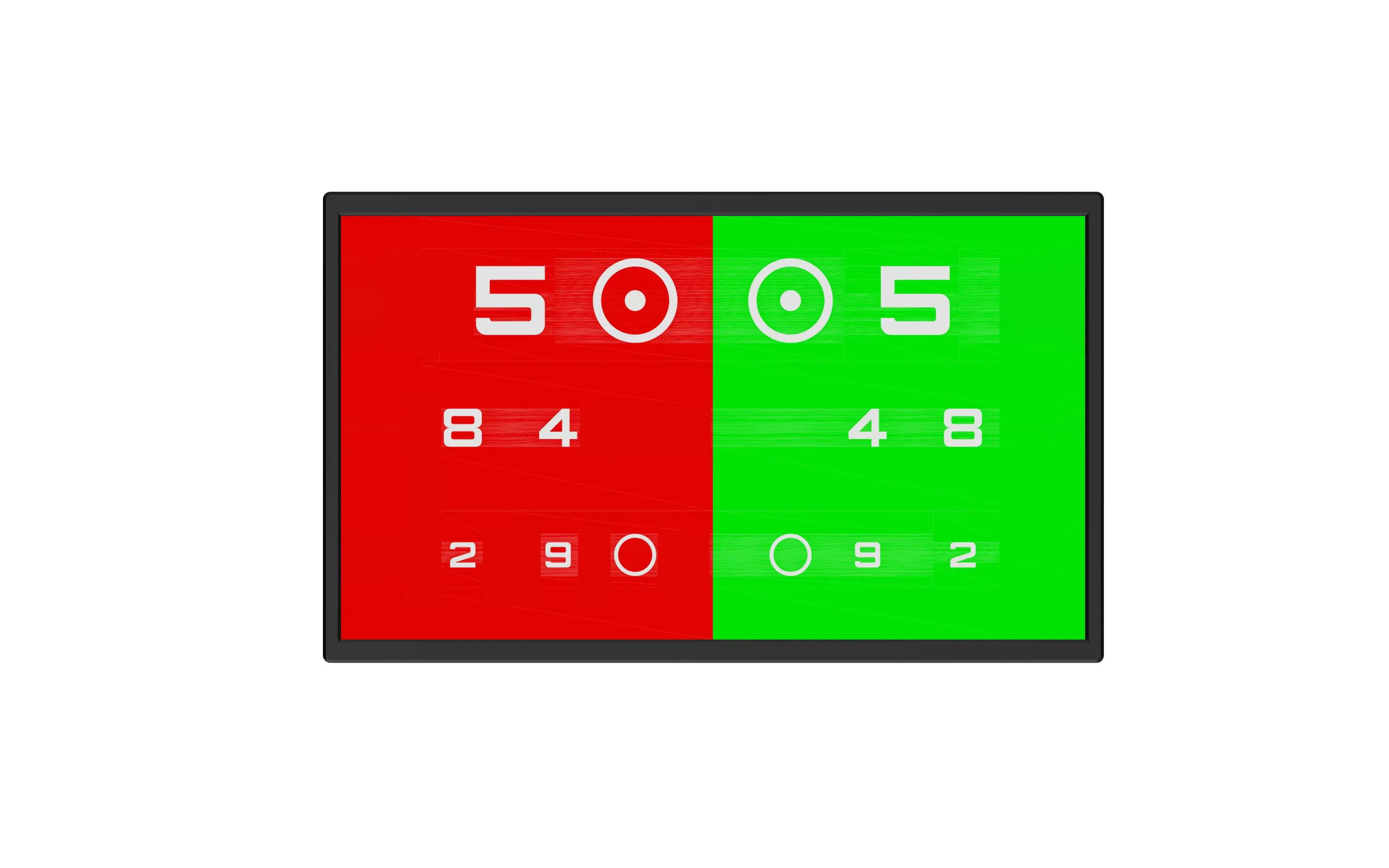 eye vision digital test screen LCD LED visual Panel chart 21.5 inch Screen SC-800