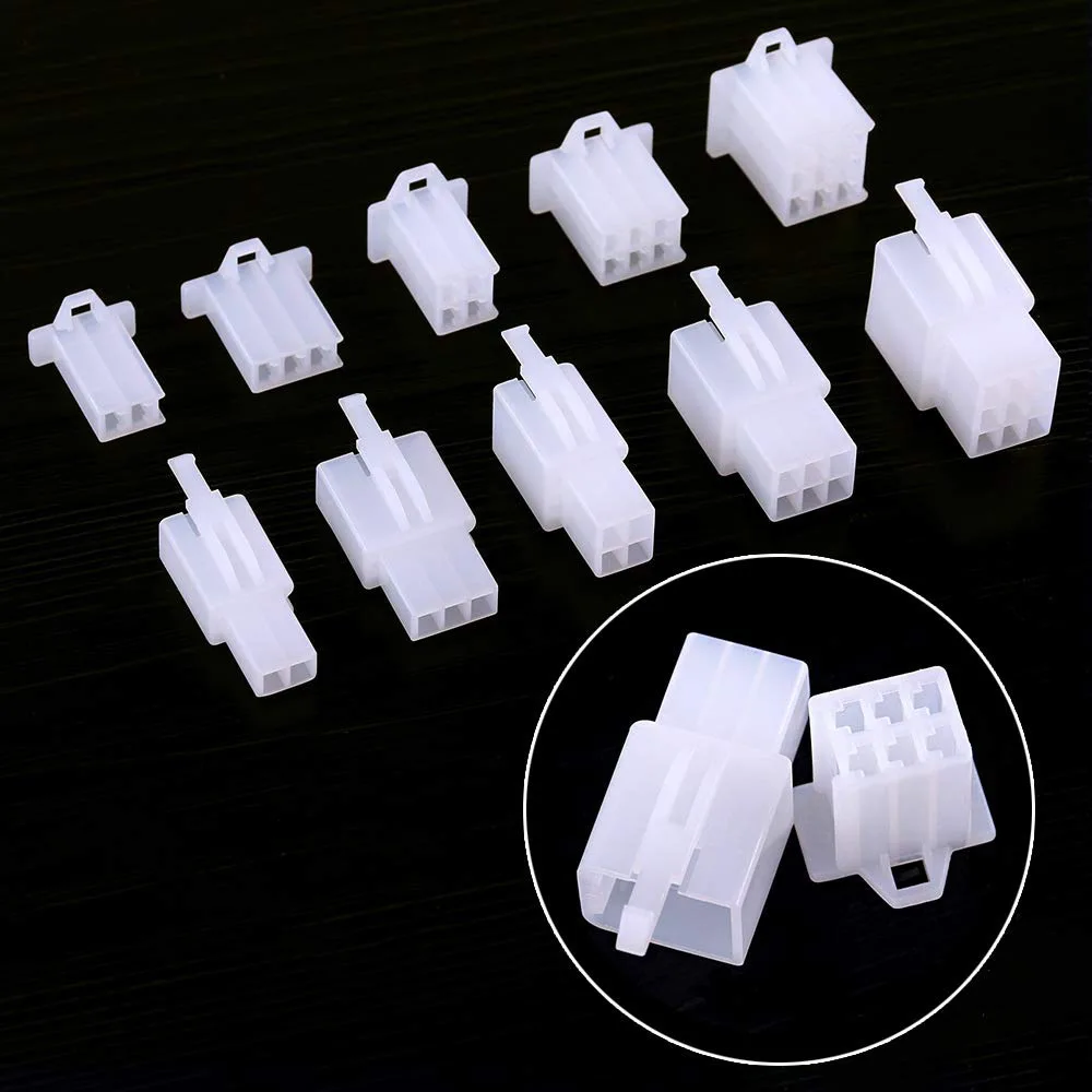 700Pcs Car Motorcycle 2.8mm 2/3/4/6/9 pin Automotive Electrical Male Female Cable Terminal  Plugs Wire Connector Kit