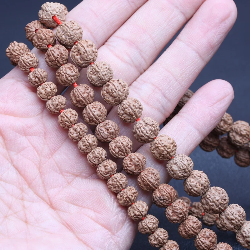 Natural Original Nepal Rudrakhsa Beaded Bracelet Design IDY Vajra Bodhi