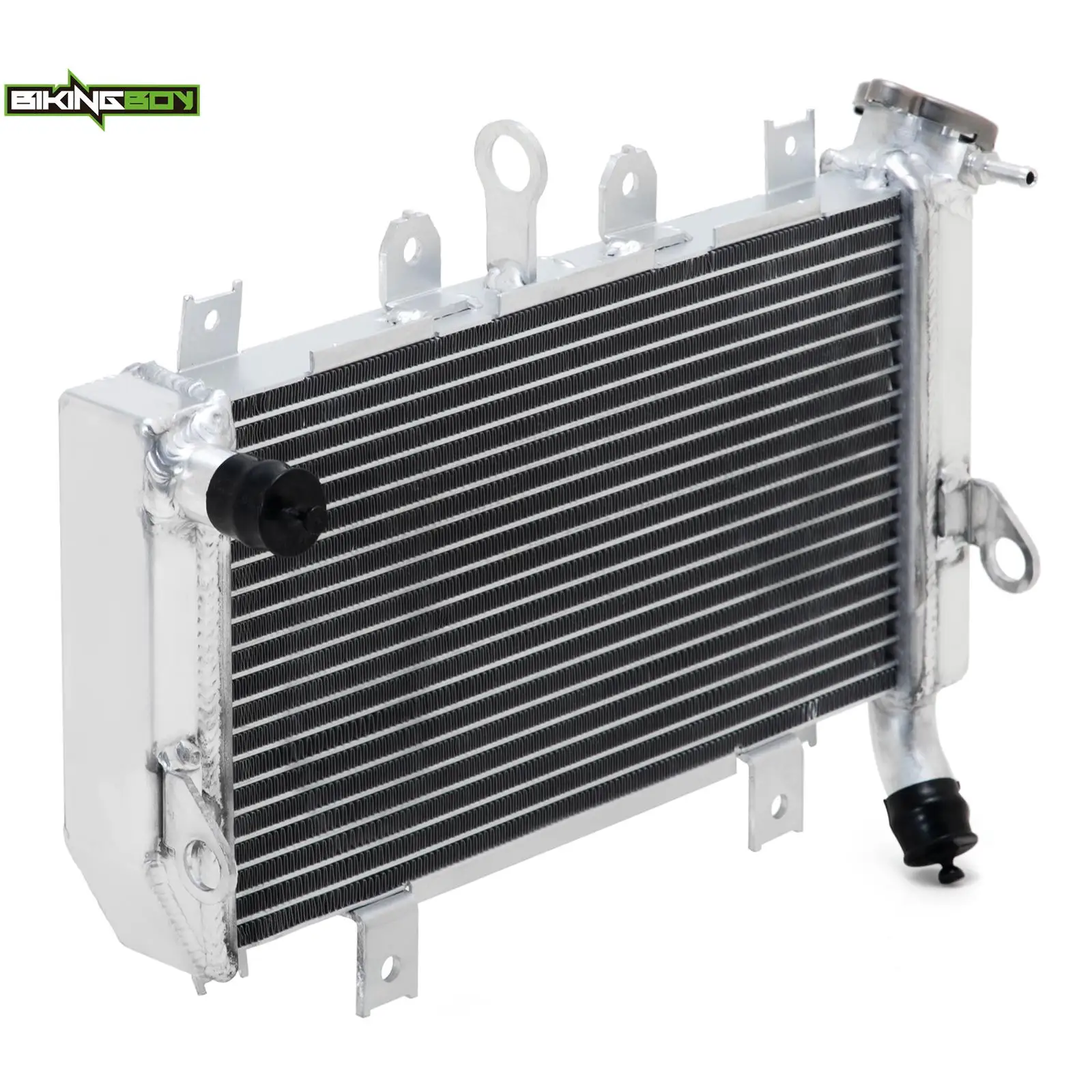 BIKINGBOY Engine Radiator Cooling Cooler Ninja 250R 08-12 Ninja 300 13-17 14 15 Ninja 400 18 19 20 21 22 23 Ninja 125 Z125 19-22