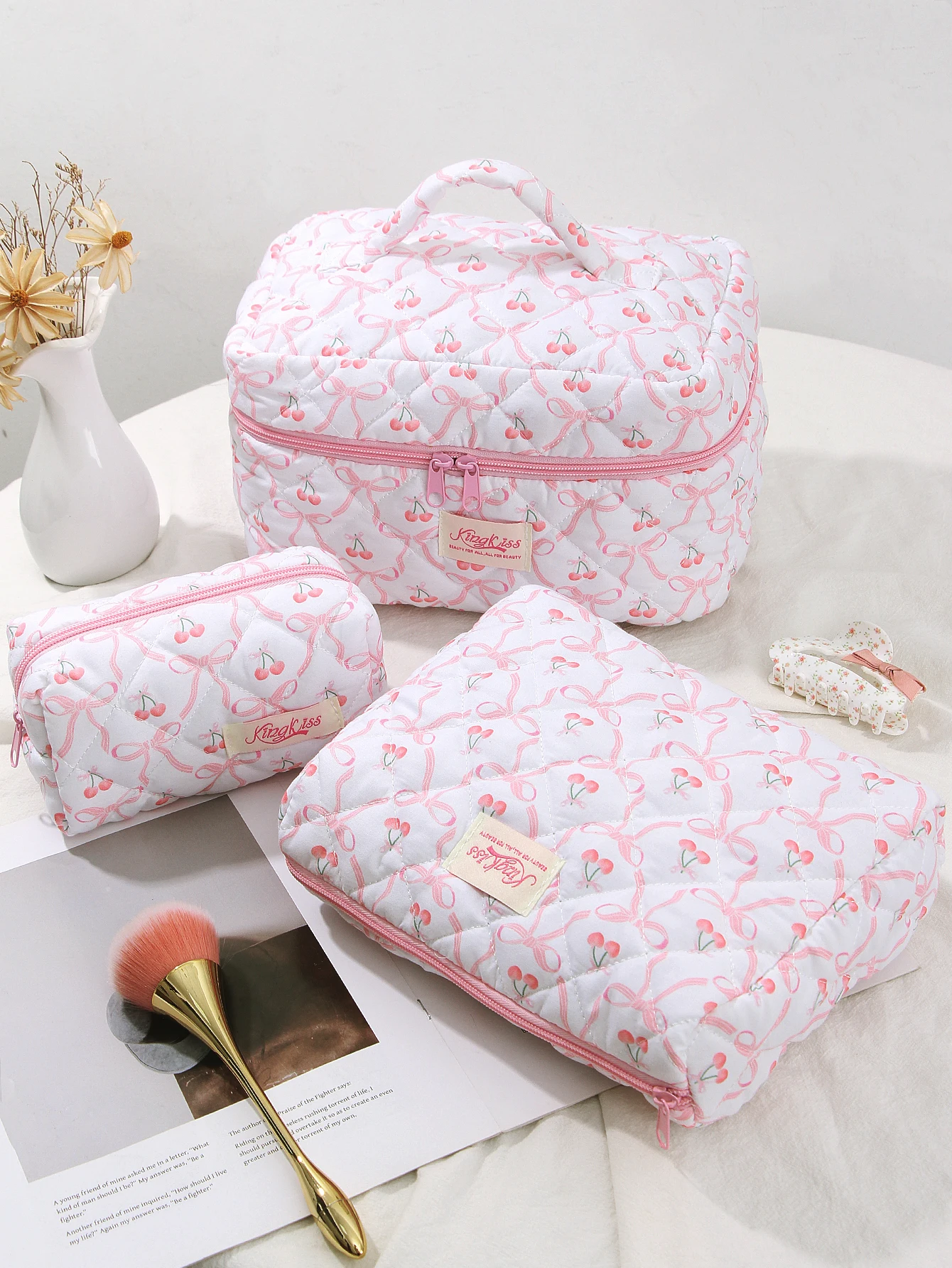 1Pc/Set Pink Bow Ch…