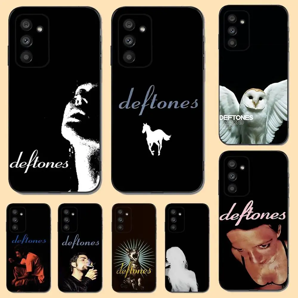 

Band D-Deftones Phone Case For Samsung S 25,24,23,22,30,21,10,9,Ultra,Plus,Lite,FE,4,5 G Soft Black Case