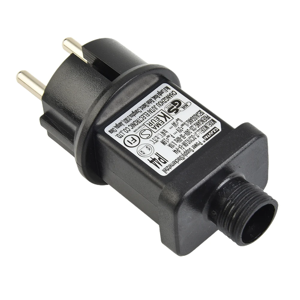 LED Lights Power Supply Adapter Transformer Driver IP44 Waterproof 31V 3.6W EU Plug For Low Voltage String Lighting