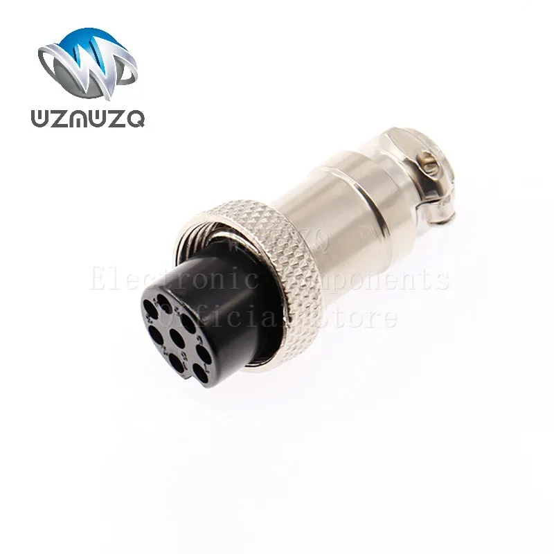 1Set Docking type GX16 2Pin 3Pin 4Pin 5Pin 6Pin 7Pin 8Pin Male & Female Docking Aviator Aviation Plug Socket Circular Connector