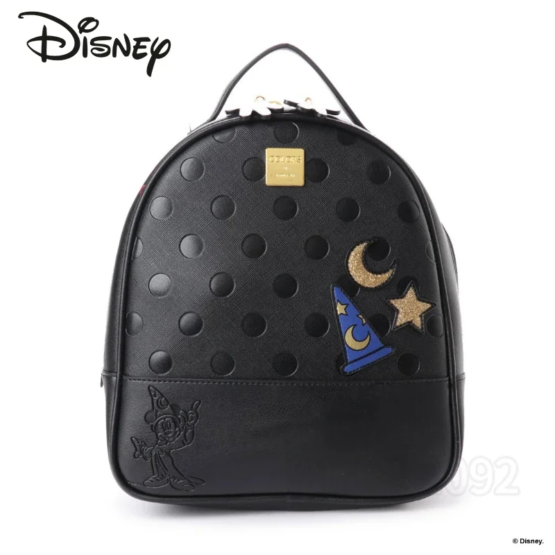 Disney-mochila de dibujos animados de pato Donald para mujer, gran capacidad, Linda mochila escolar para estudiantes, viaje de moda, mochila de lujo