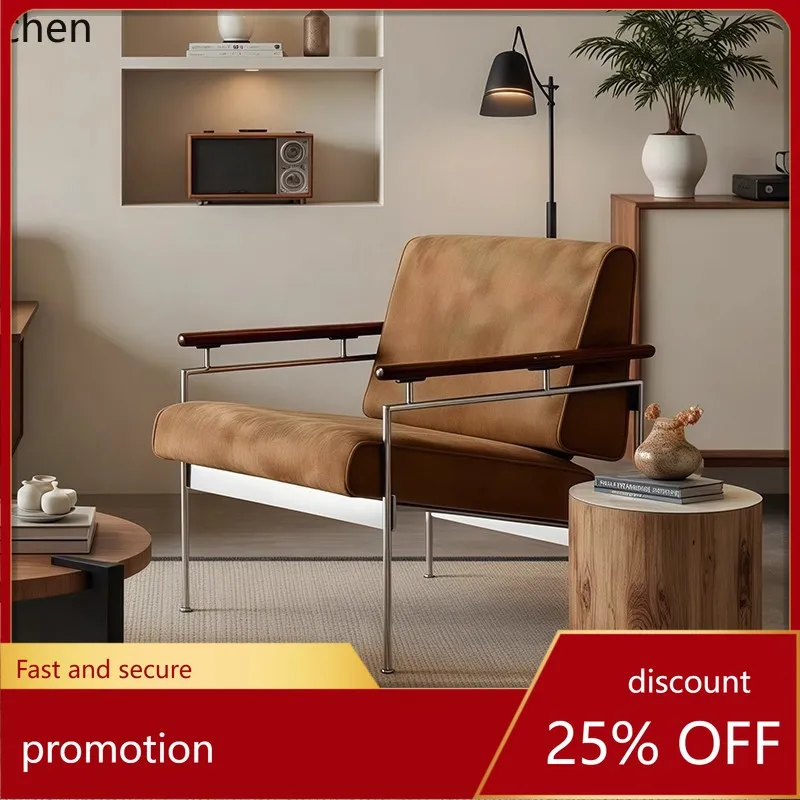 

ZML Single Sofa Chair for Small and Large Apartments, Living Room Home Leisure Chair, Balcony Armchair