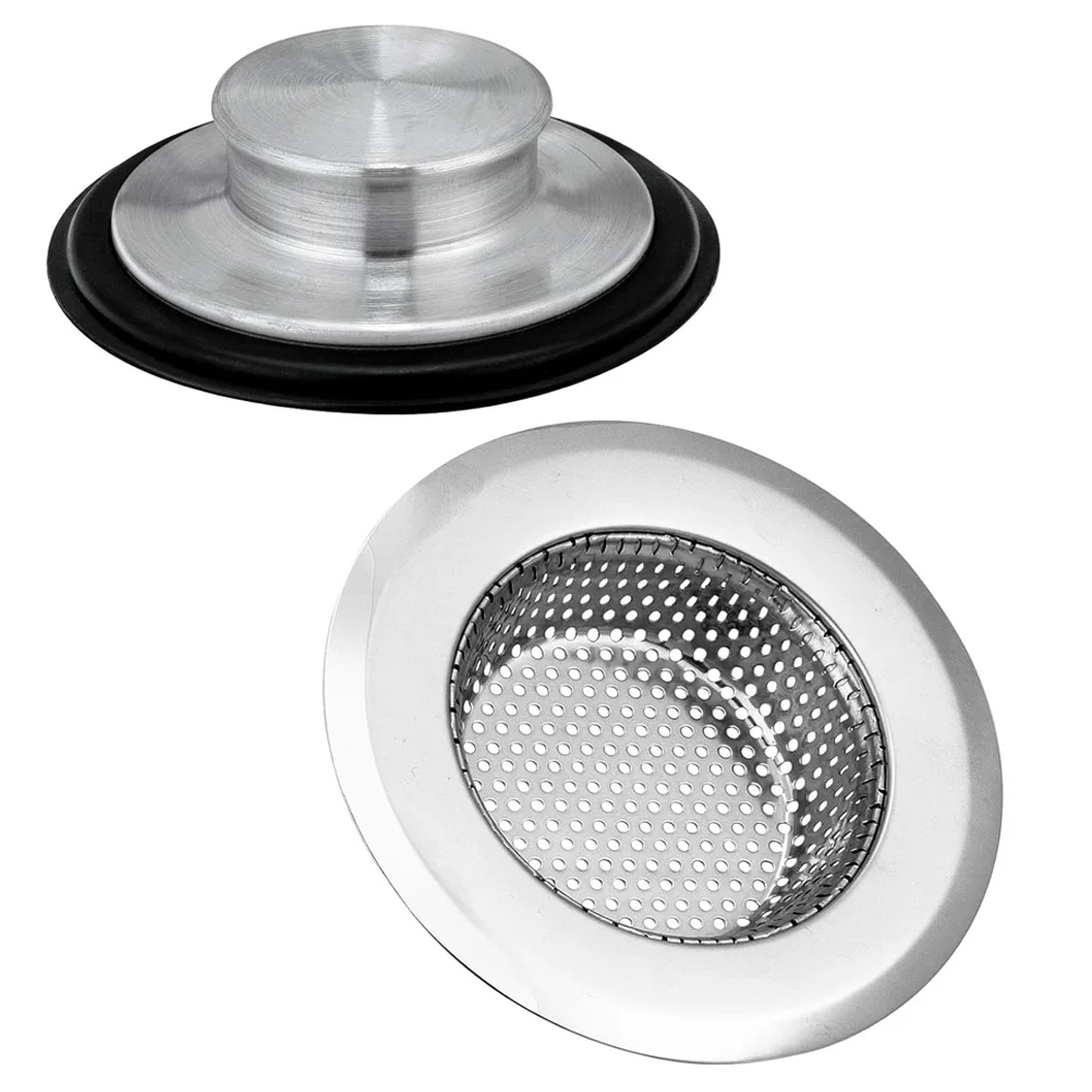 

Filter Drain Screen for Kitchen Sink Drainer Strainer Removable Stainless Steel Strainers Drainage