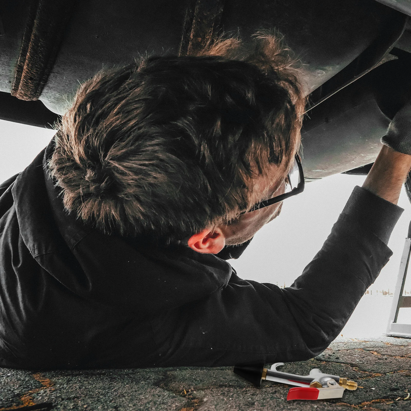 

Car Air Conditioning Nozzle Cleaner Tool for AC System with Durable Material Professional Air Compressor Blower Attachment