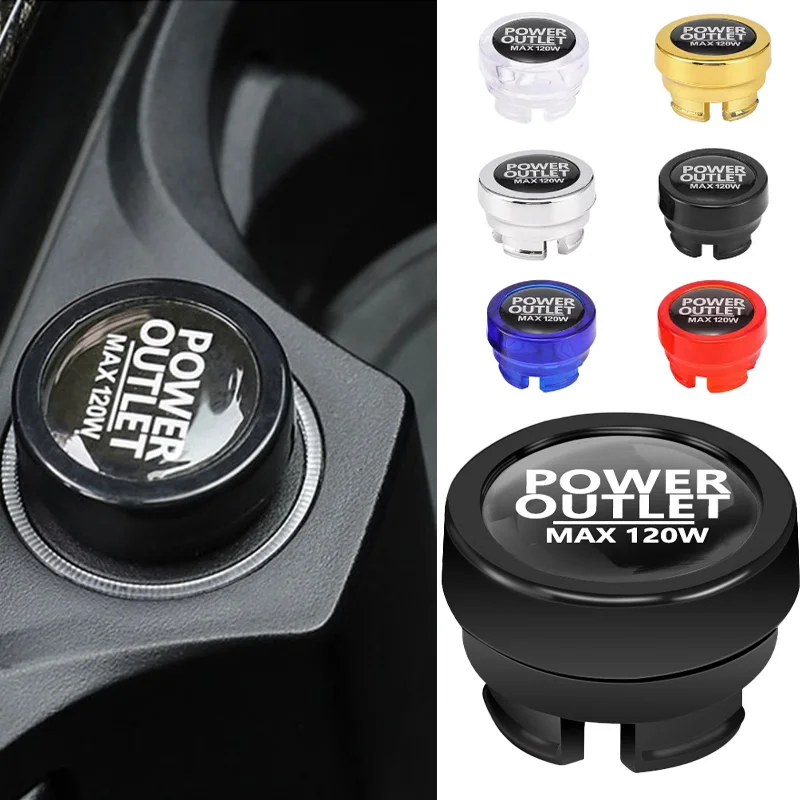 

Car Cigarette Lighter Dust Waterproof Socket Case Universal Auto Motorcycle Safety Plug Adapter Cigarettes Power Protection Caps