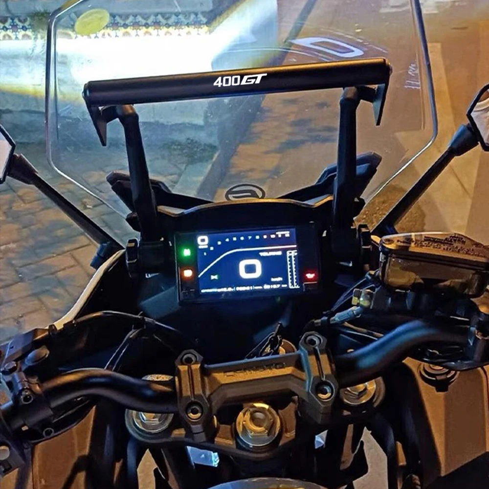 

ДЛЯ CFMOTO 650 GT 400 GT 2019-2023 2024, аксессуары для CF MOTO 400GT 650GT, новый мотоциклетный кронштейн с GPS-навигацией, противоударный