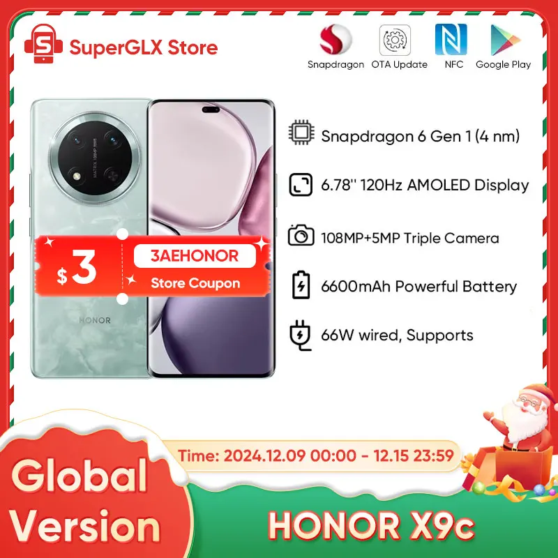 2024 New HONOR X9c 5G Global Version 6.78\