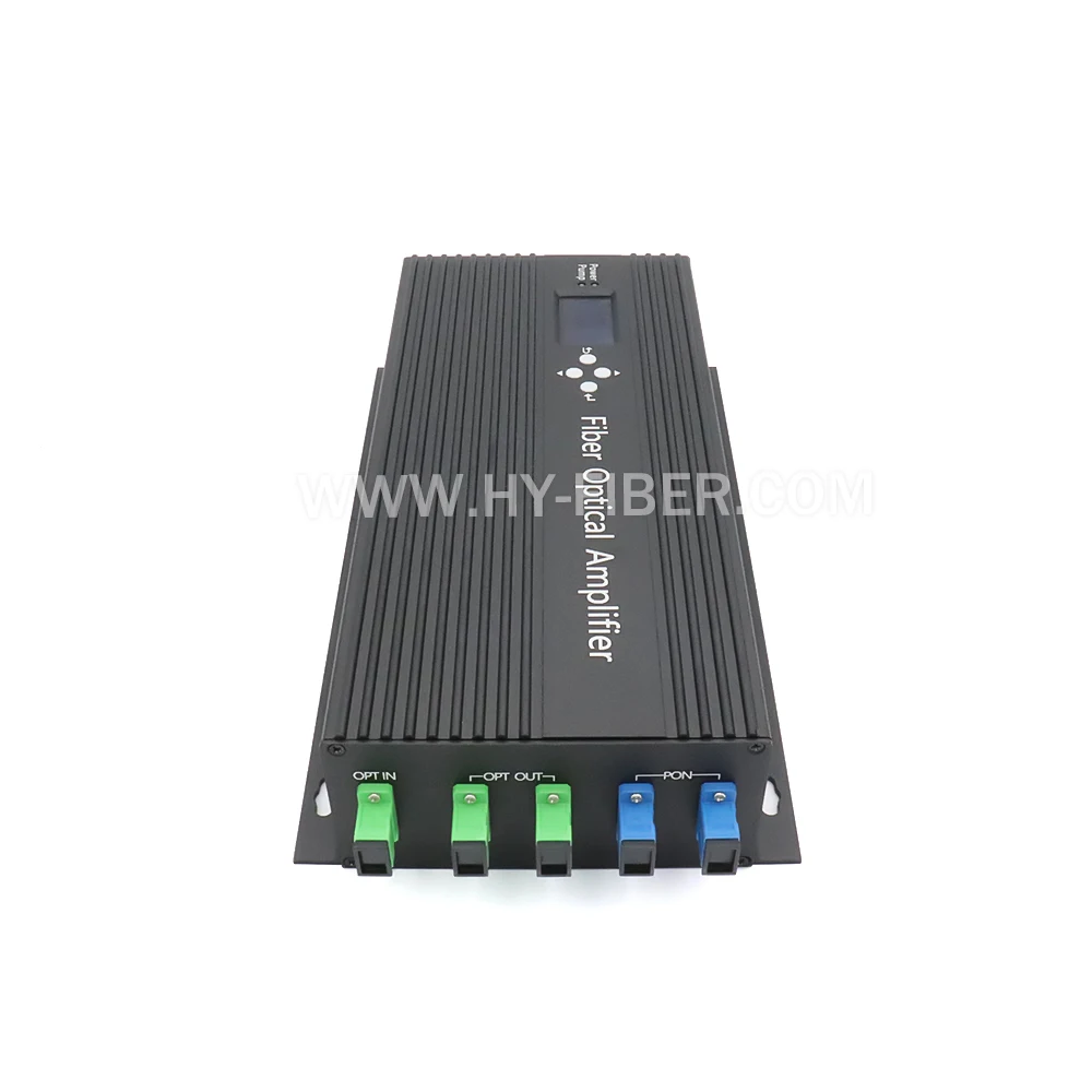 

CATV Optical Amplifier with 2 Ports Fiber, Mini WDM EDFA, 1550nm, 23dBm