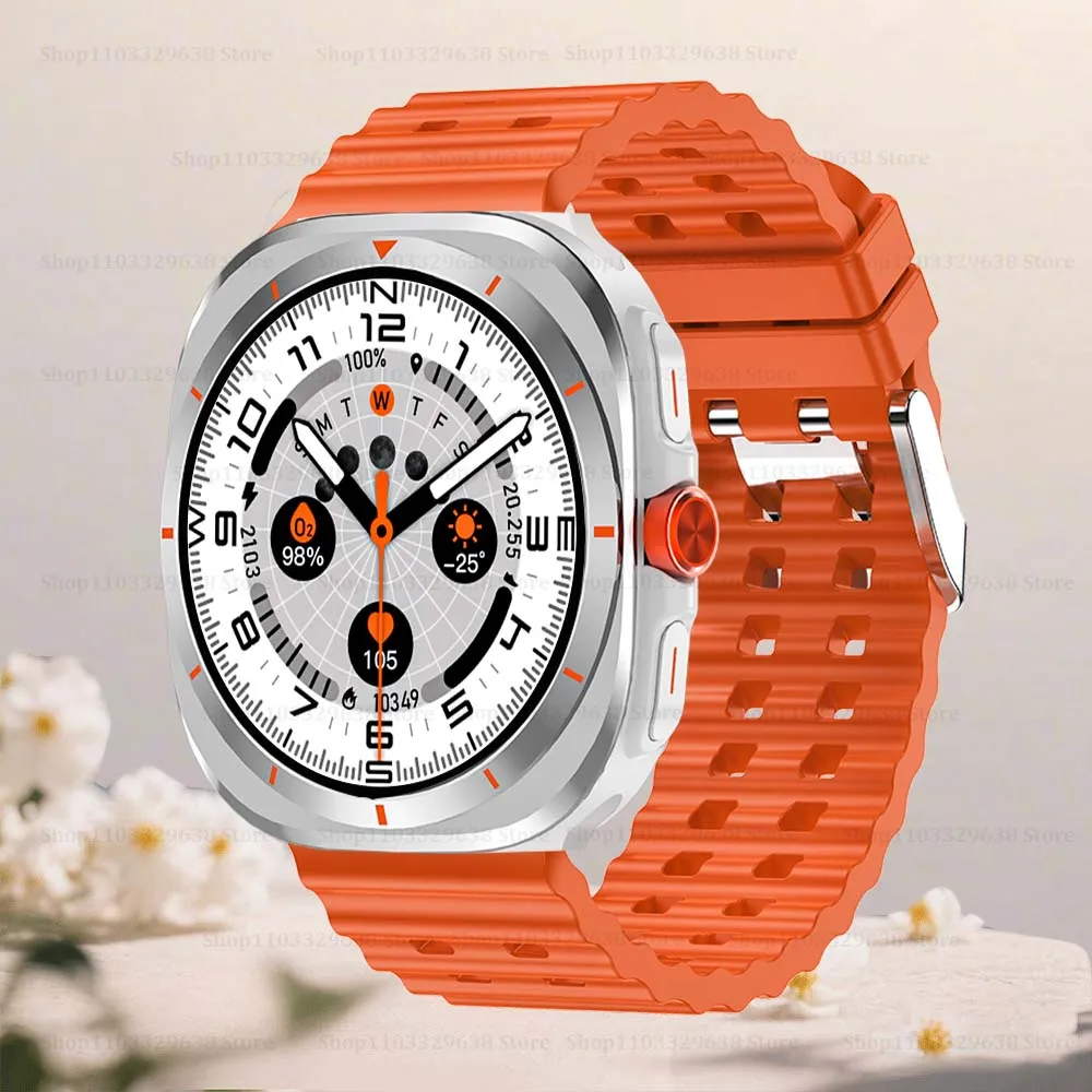 New Business Plus Smartwatch Women 1.52 HD Bluetooth Call Health Gift For Man Wireless Charging Watch Smart Global Version 2025