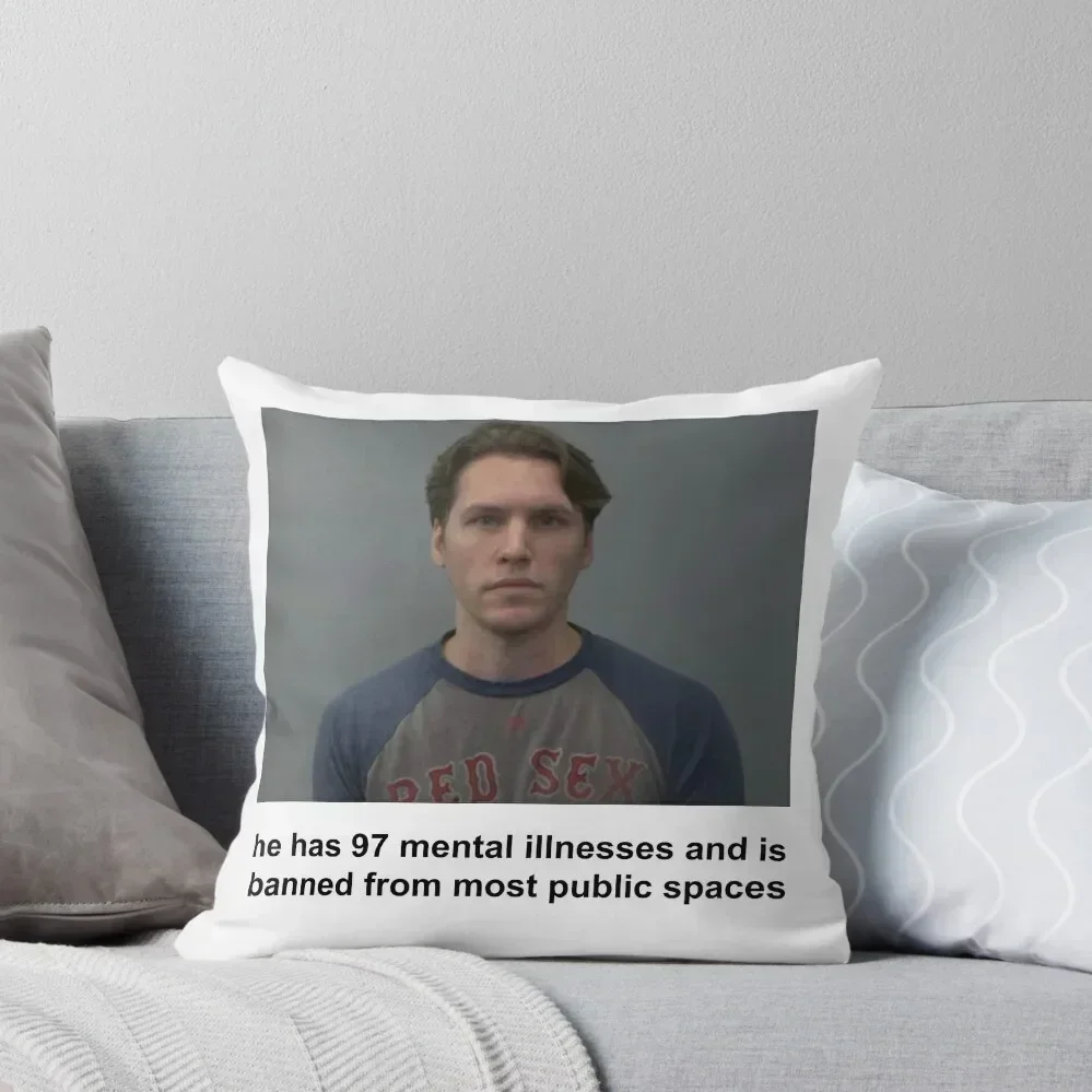 jerma has 97 mental illnesses Throw Pillow Sofa Cushion Cover Covers For Sofas Cushions pillow