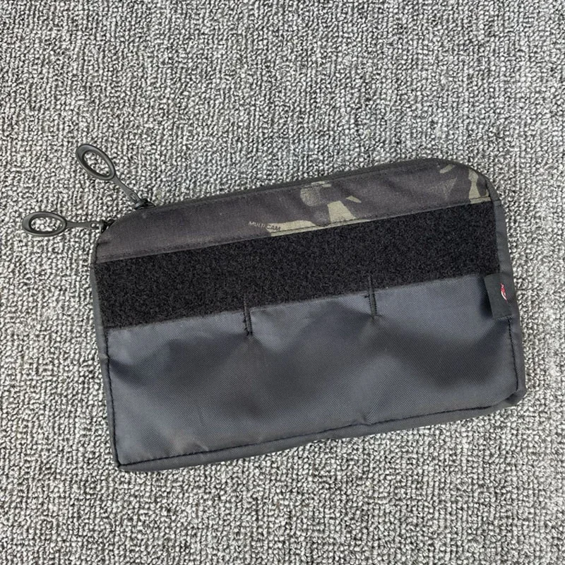 Outdoor Sports Tactical Vest Front Panel Pouch Bag Insert Samll/ Half Pocket Built in Zipper Bag