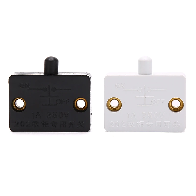 Closet Cabinet Light Automatic Reset Switch Home Cabinet Door Control Switch