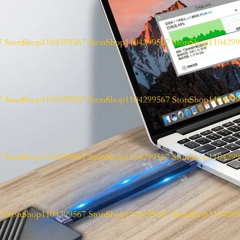 

CS1W Type C Fast Sync Data Cable 40gbps for Mobile Tablets