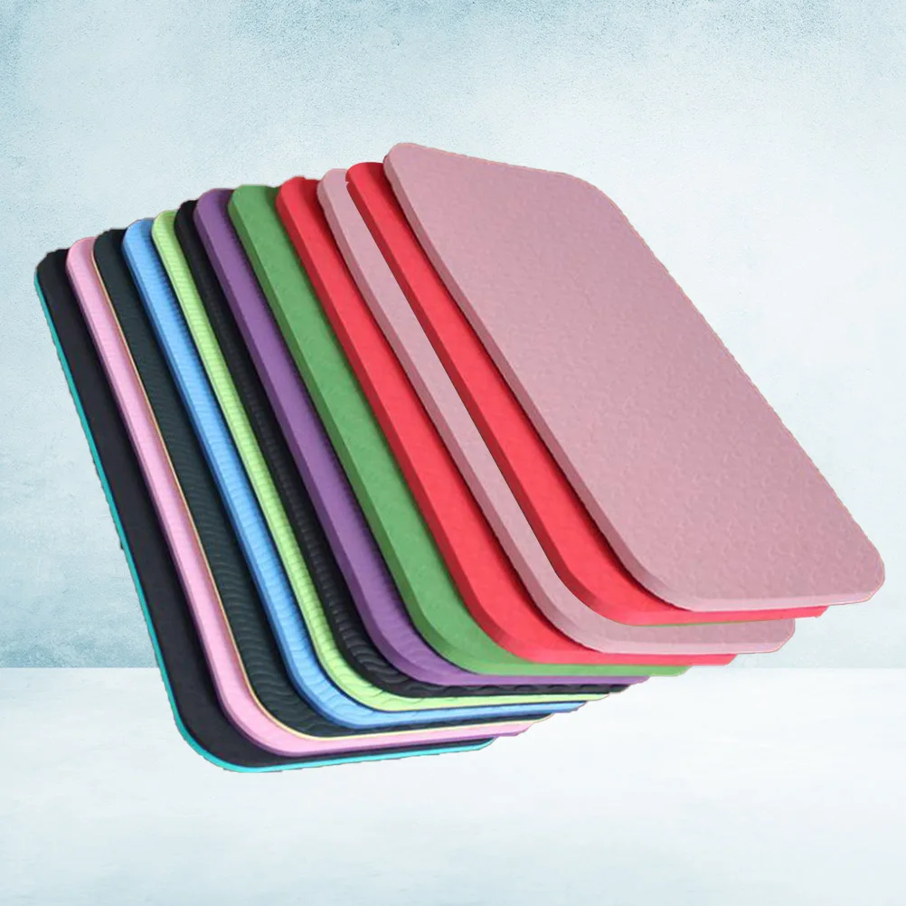 

12pcs Knee Pad 34 X 17 X 0.6Cm Thick For Gym Floor Workouts Extend Yoga Mat Yoga Sitting Pad Kneeling Cushion