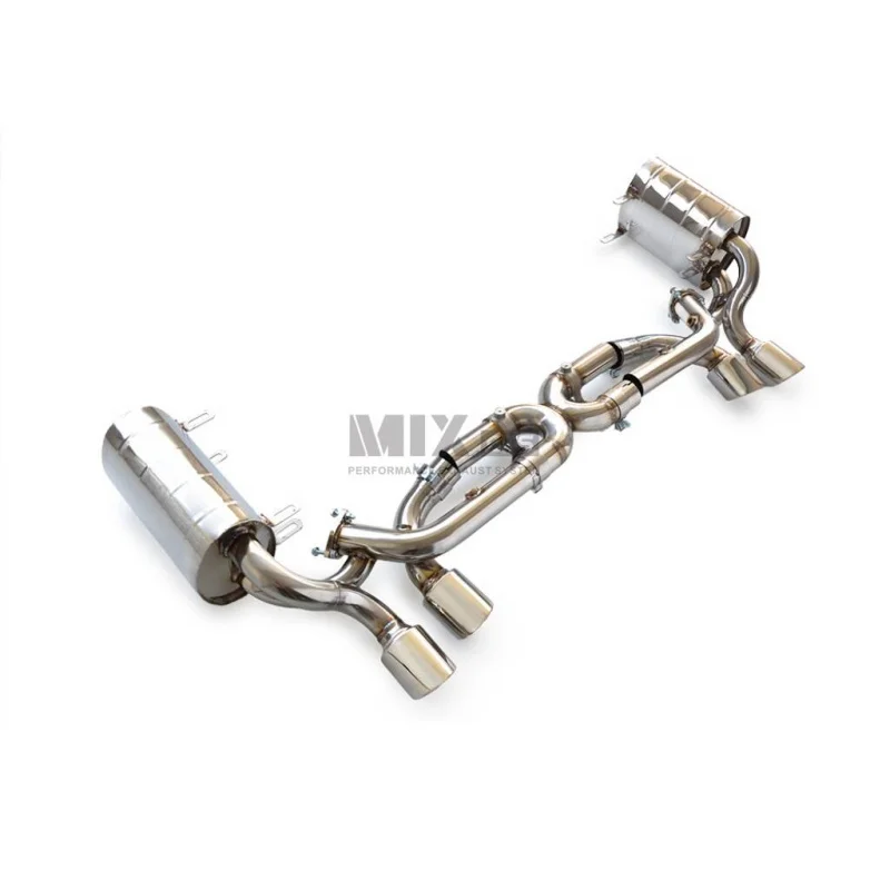 Высокопроизводительный глушитель выхлопной системы CarreraS 997.1 3.8 2004-2008 гг., выхлопная труба Catback из нержавеющей стали Высокопроизводительный глушитель выхлопной системы CarreraS 997.1 3.8 2004-2008 гг., выхлопная труба Catback из нержавеющей стали