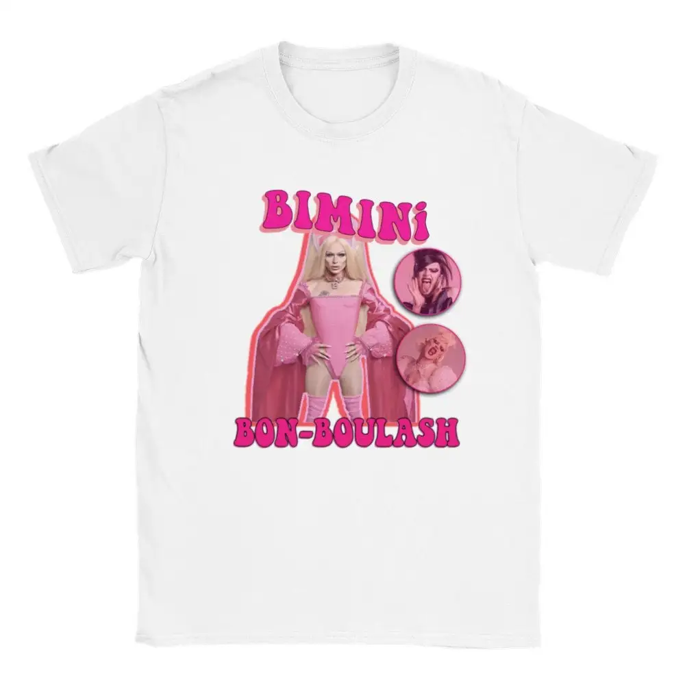 Bimini bon boulash T shirt drag race pose vegan TV ru paul homage tee bootleg