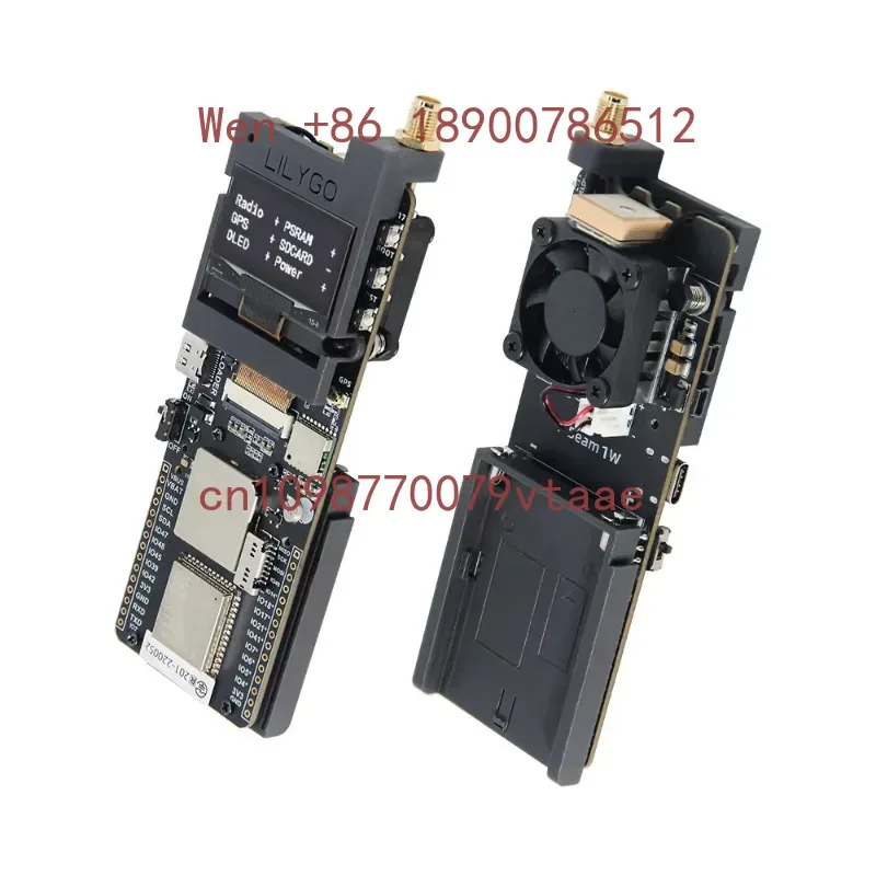 2026 T-BEAM 1W 830~945Mhz ESP32-S3 무선 RF 모듈 SX1262 저전력 LoRa 모듈 개발 보드(1.3인치 OLED GPS SD 카드 포함)