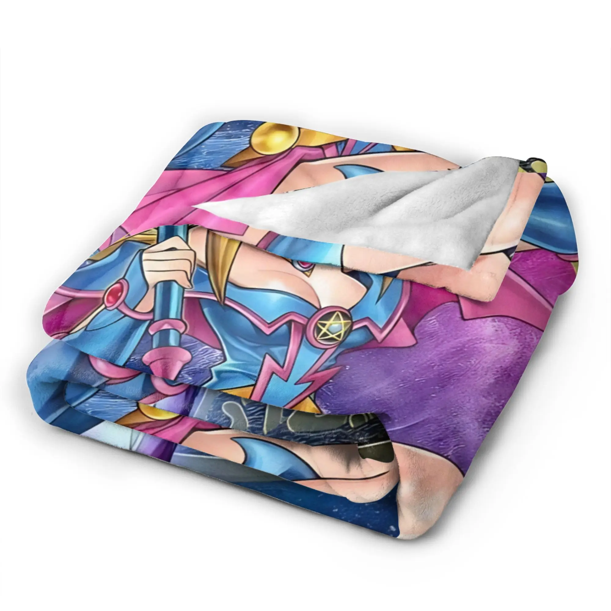 Conforto Yu-Gi-Oh Anime Cobertor Acessórios Cama Lanceiras Decorativas E Cobertores Veludo Macio para Carro